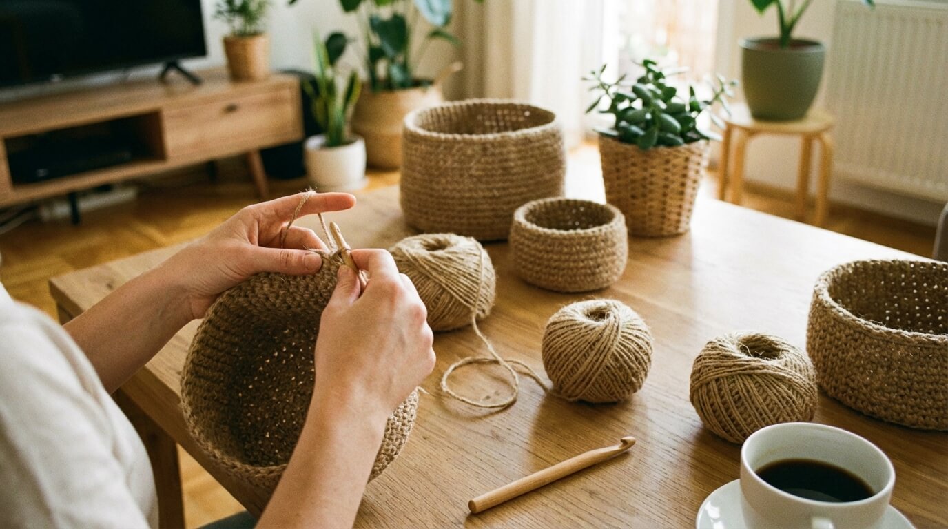 Ako sa naučiť háčkovať košíky