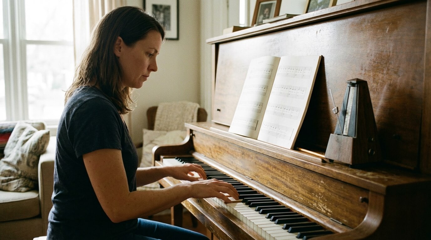 Ako sa naučiť hrať na klavír