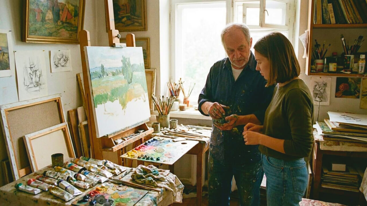 Ako začať maľovať a ovládnuť maliarske remeslo