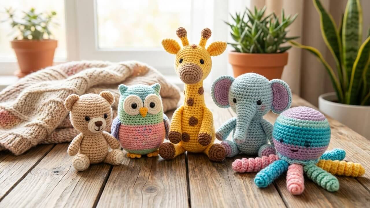 Ako začať s háčkovaním hračiek