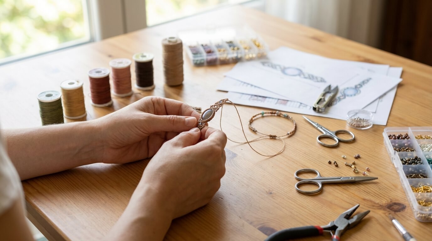 Čo je micro macramé a ako si vyrobiť vlastné originálne šperky