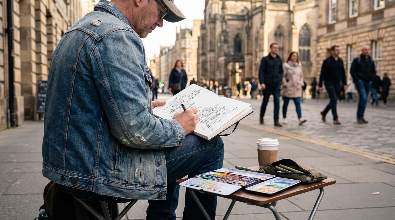 Čo je urban sketching a ako zachytiť atmosféru ulice