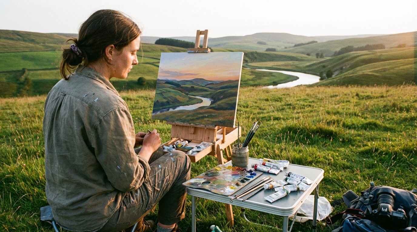 Ako namaľovať krajinu a zachytiť jej atmosféru
