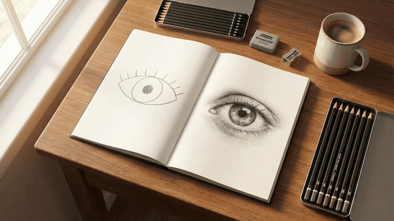 Kreslenie pravou hemisférou: Vedecká metóda, ktorá vás naučí vidieť svet očami maliara