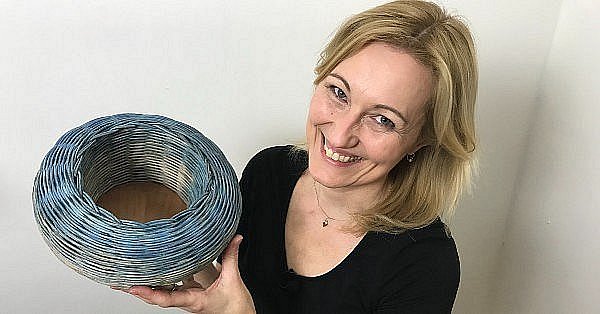 Minikurz: Dvojstenný hrkajúci košík z pedigu